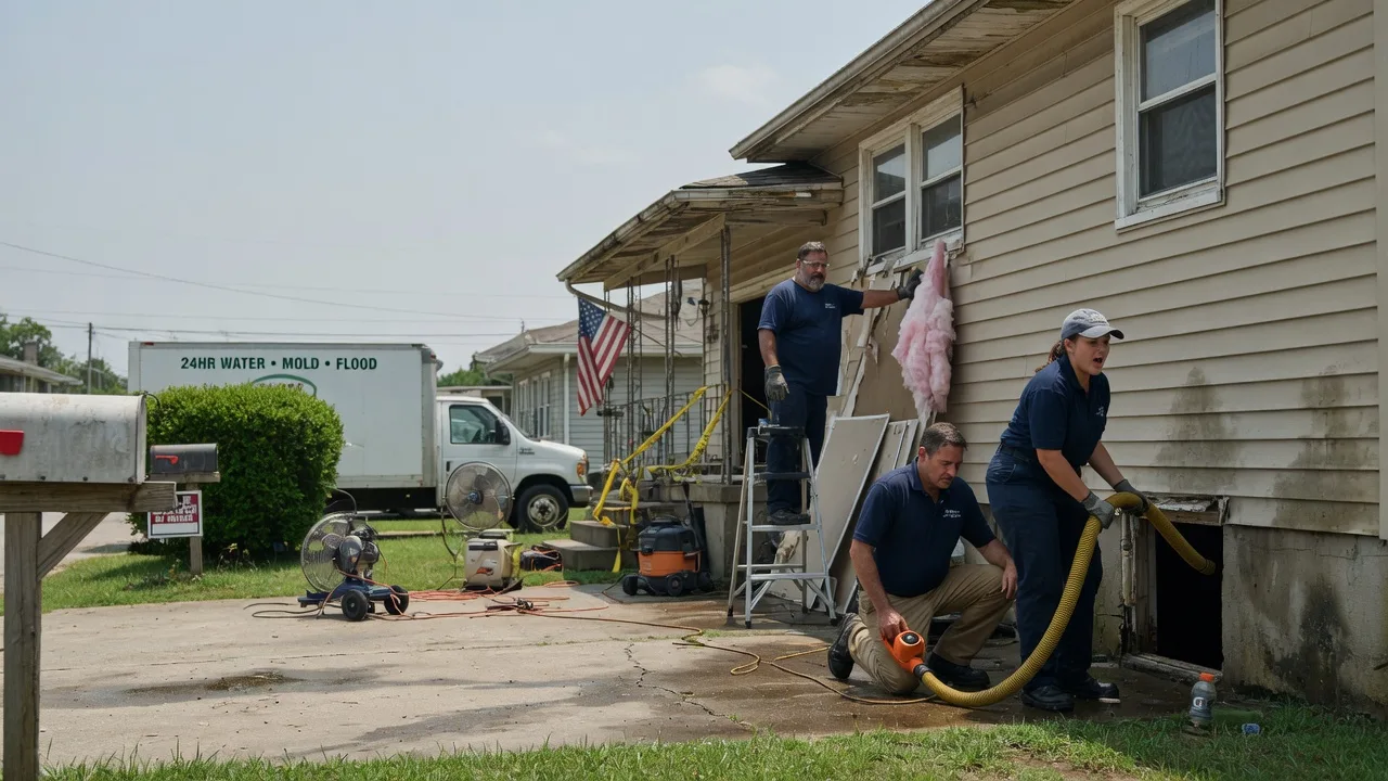 Water Damage Repair in East Berkshire, VT near me